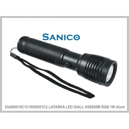 Latarki - latarka led cree, 3xaaa aluminium 209351 polux 