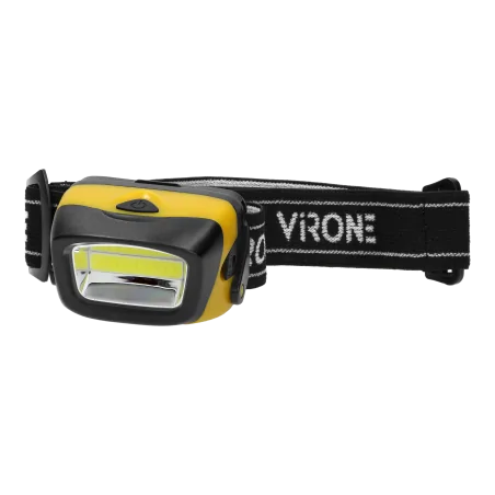 Latarki - latarka czołowa na baterię  3 x aaa, led cob 3w, 170lm, ruchoma głowica lt-2 orno 