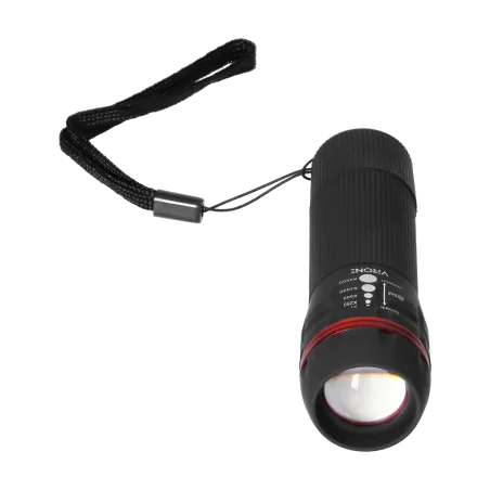 Latarki - latarka led 1w z zoomem, 60lm, 3xaaa lt-4 orno 