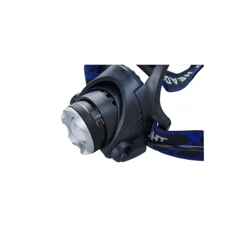 Latarki-czolowe - latarka czołowa z zoom-em ładowalna led hl-9019 rum-lux 