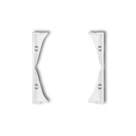 Osprzet-produkty-uzupelniajace - mrp-2 pośrednia ramka biała do gniazd podwójnych mini karlik 