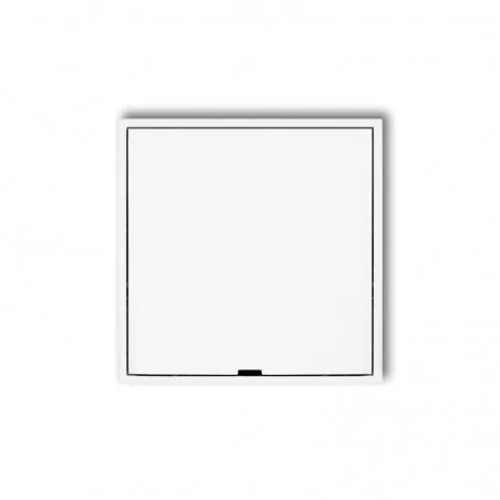 Zaslepki - mrpz pośrednia ramka biała z zaślepką  mini karlik 