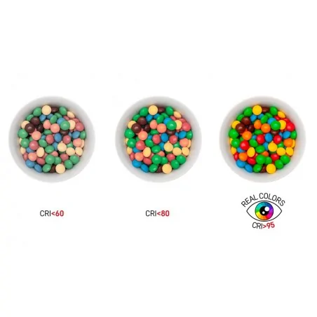 Gwint-trzonek-gu10 - żarówka led  7w-50w gu10 neutralna 470lm ra96 żywe kolory 3 lata gw. emos zq8354 