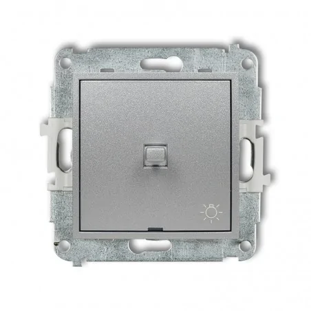 Wylaczniki-amerykanskie - włącznik zwierny światło amerykański srebrny mini 7mwpus-5 karlik 