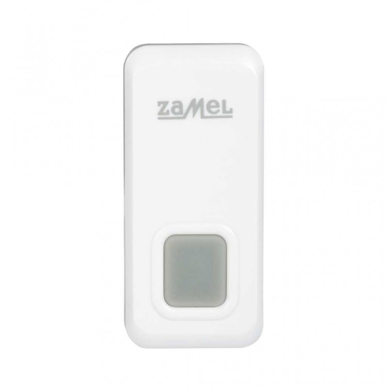Dzwonki-do-drzwi-bezprzewodowe - przycisk do dzwonka biały st-970p zamel firmy ZAMEL 