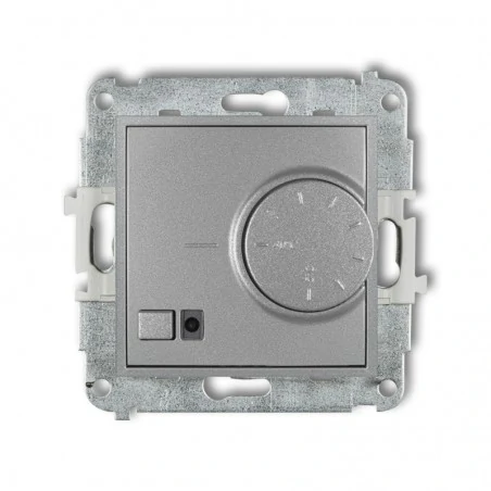 Regulatory-temperatury - srebrny regulator temperatury z czujnikiem powietrznym 7mrt-2 mini karlik 