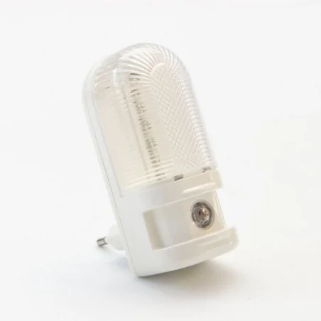 Lampki-do-kontaktu - lampka nocna led z czujnikiem zmierzchu do kontaktu ln-08 