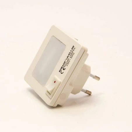 Lampki-do-kontaktu - lampka nocna wtykowa do kontaktu żółta ln-03 rum-lux 