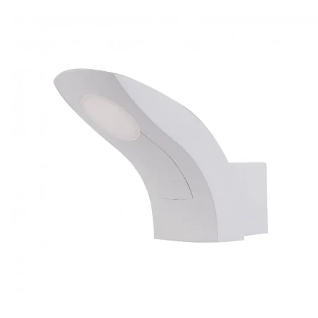 Kinkiety-ogrodowe - nowoczesny kinkiet ogrodowy biały led 6w vo0687 volteno 