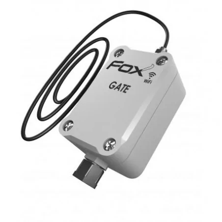 Inteligentny-dom - sterownik dwukanałowy do bramy i furtki szary gate wi-fi fox wi-t02s2-g  f&f 