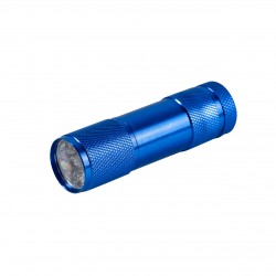 Latarki-led - lampka kieszonkowa niebieska na baterię 3xaaa vo0092 volteno