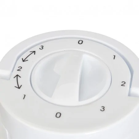 Wentylatory-na-biurko - wentylator stołowy biały 35cm 30w tower ekw573 eko-light 