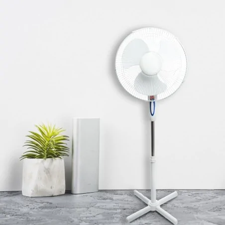 Wentylatory-podlogowe - wentylator podłogowy o regulowanej wysokość 45w ekw463 eko-light 