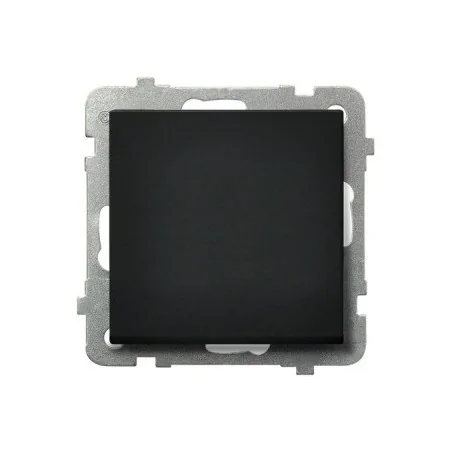 Wylaczniki-jednobiegunowe - włącznik jednobiegunowy czarny łp-1r/m/33 sonata ospel 