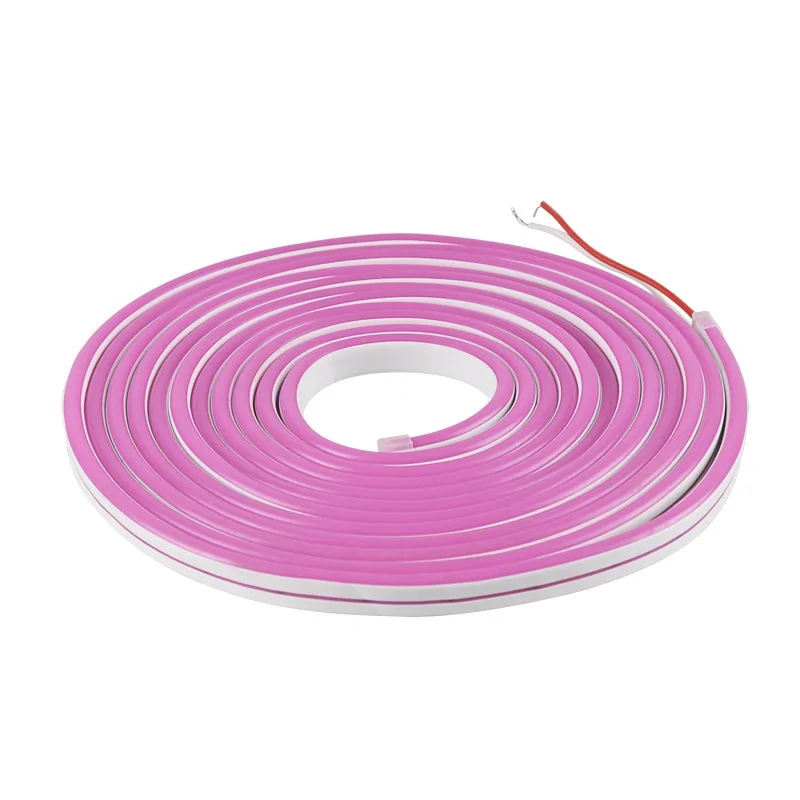 Tasmy-led - różowa neonowa taśma led 24v, 40w, 5m, ip65 neon 318053 polux firmy POLUX GOLDLUX 