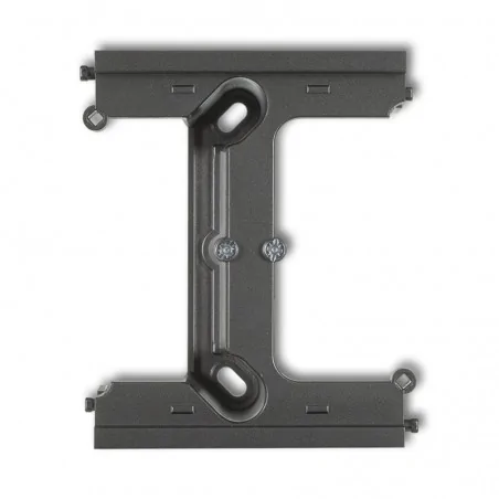 Puszki-natynkowe - moduł rozszerzający puszkę natynkową pojedynczą składaną grafitowy deco i mini 11dpu-2 karlik 