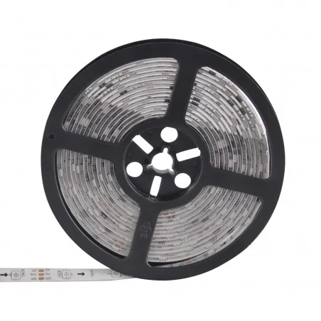 Tasmy-led - zestaw taśma led z pilotem zasilaczem i kontrolerem 5m 24w led magic rgb 314963 polux 