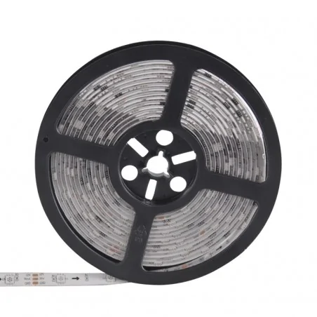 Tasmy-led - zestaw taśmy led o długości 5m z pilotem zasilaczem i kontrolerem ip65 24w led magic rgb 314970 polux 