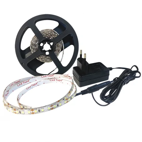 Tasmy-led - neutralna taśma led z zasilaczem o długości 2m ip65 18w 315366 polux 