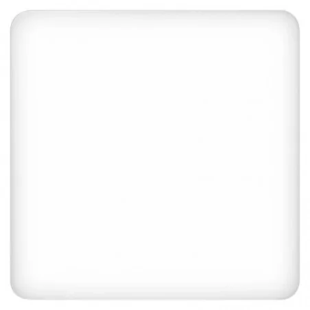 Plafony - kwadratowy plafon led natynkowy biały neutralny 24w ip54 tori zm4324 emos 