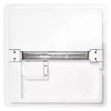 Plafony - kwadratowy plafon led natynkowy biały neutralny 24w ip54 tori zm4324 emos 