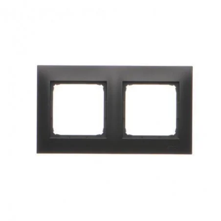 Ramki-podwojne - ramka podwójna czarny mat dr2/49 simon 54 premium kontakt-simon 