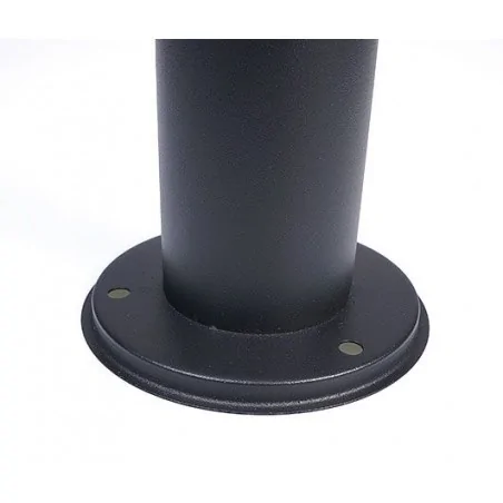 Slupki-ogrodowe - słupek ogrodowy czarny na żarówkę e27 52cm aurora og/0051 rum-lux 