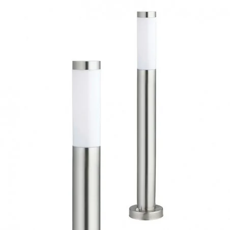 Strona-glowna - słupek ogrodowy chromowy o wysokości 80cm e27 ip44 marina-80 og/0026 rum-lux 