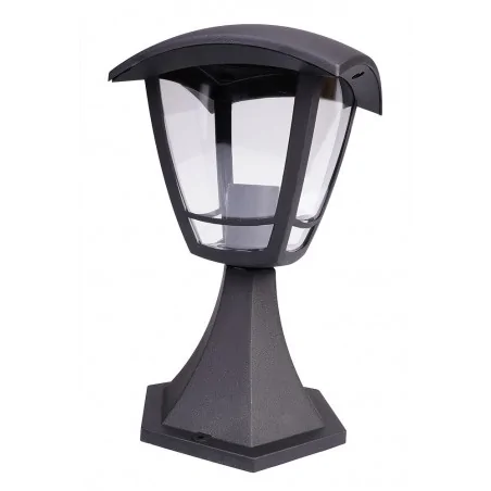 Lampy-ogrodowe-stojace - stojąca lampka do ogrodu czarna niska 28cm szot-280 og/0055 rum-lux 