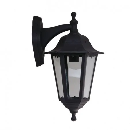 Kinkiety-ogrodowe - kinkiet czarny do ogrodu e27 ip44 retro-4021 og/0037 rum-lux 