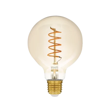 Zarowki-dekoracyjne - żarówka dekoracyjna bańska z filamentem 4w g125 e27 ekza3614 eko-light 