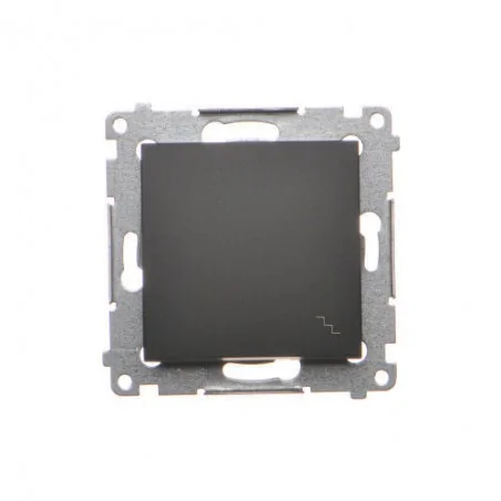 Wylaczniki-schodowe - włącznik schodowy czarny mat 16ax simon 54 dw6a.01/49 kontakt-simon 