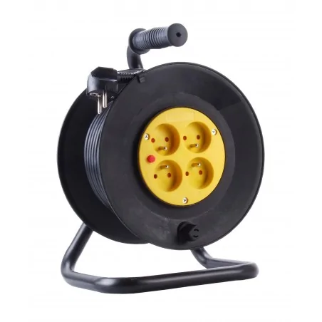 Przedluzacze-bebnowe - przedłużacz szpulowy 40m bębnowy 3x1,5 ps/4-3-40m-1.5 na szpuli rum-lux 