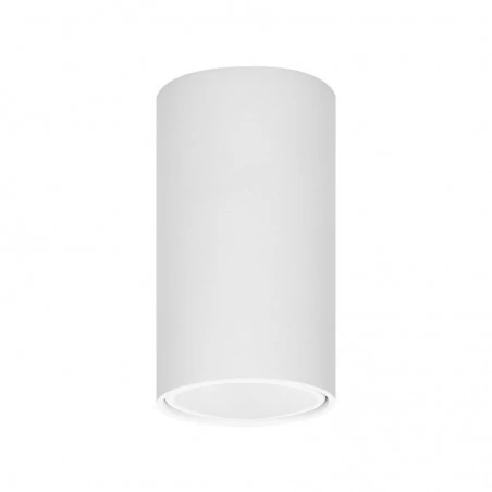 Oprawy-sufitowe - punktowa oprawa natynkowa sufitowa biała tuba barbra dlr ad-od-6141wgu10 orno 