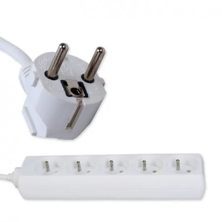 Listwy-zasilajace - przedłużacz domowy 5 gniazd 3m pm/5-3-3m pm/0029 rum-lux 