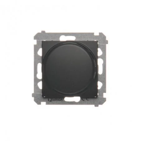 Regulatory-oswietlenia - ściemniacz naciskowo-obrotowy czarny mat ds9t.01/49 simon 54 kontakt-simon 