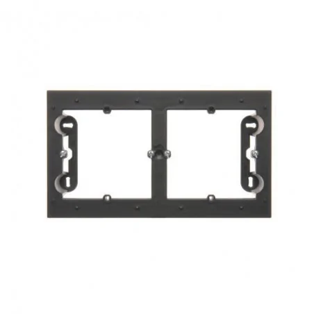 Puszki-natynkowe - puszka natynkowa podwójna czarny mat simon 54 premium dpn2/49 kontakt-simon 