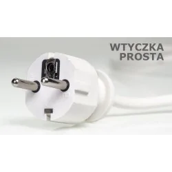 Przedluzacze-elektryczne - przedłużacz mieszkaniowy 1 gniazdo z/u 10m pm/1-3-10m pm/0006 rum-lux 