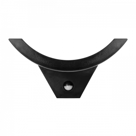 Kinkiety-ogrodowe - oprawa ogrodowa z czujnikiem ruchu w kolorze czarnym 10w ip54 4000k 800lm spinel led ad-op-6119blpmr4 orno 