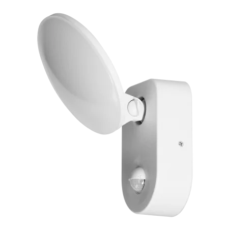 Kinkiety-ogrodowe - kinkiet ogrodowy led 15w z czujnikiem ruchu biały 4000k ip65 1100lm riolit led ad-op-6206wlpmr4 orno 