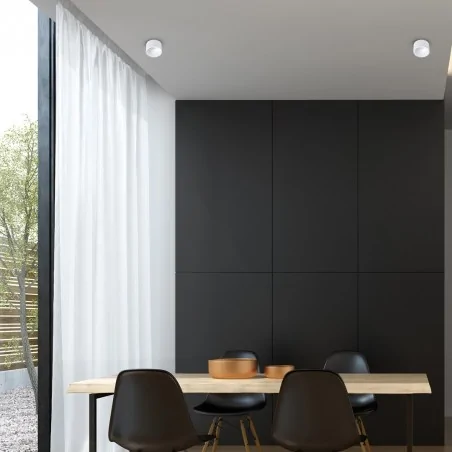 Oswietlenie-sufitowe - oprawa podtynkowa biała 4,5cm 1xgu10 7w bali ml0053 eko-light 