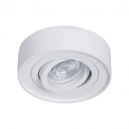 Oswietlenie-sufitowe - oprawa sufitowa podtynkowa ruchoma gu10 7w nusa ml0015 eko-light 