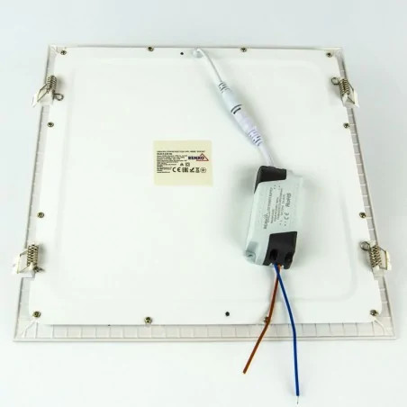 Panele-led - świecący mały panel kwadratowy bemko led 24w  biały c70-dlb-s-240-4k 