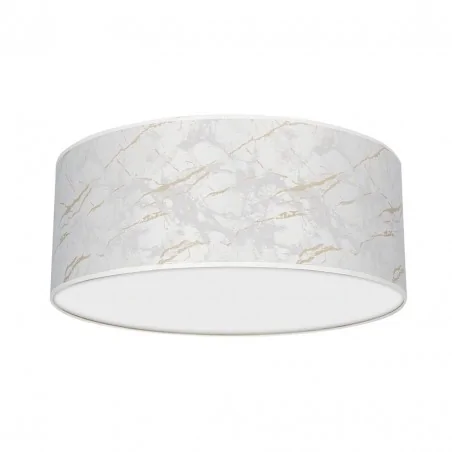 Lampy-sufitowe - lampa sufitowa biało - złota ø400mm 2xe27 senso white/gold mlp7306 eko-light 