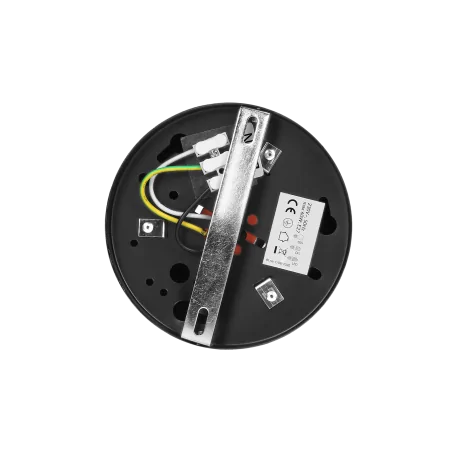 Oprawy-sufitowe - oprawa sufitowa natynkowa typu downlight czarna o średnicy 13,5cm e27 korin 13 ad-od-6180be27 orno 