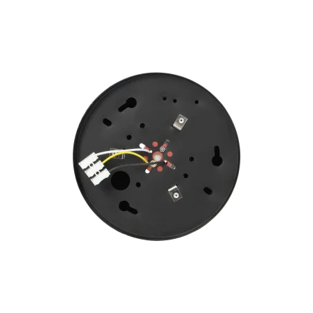 Oprawy-sufitowe - czarna tuba sufitowa natynkowa na żarówkę e27 średnica 16,5cm korin 16 ad-od-6181be27 orno 