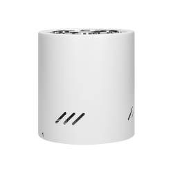 Oprawy-sufitowe - biała oprawa sufitowa natynkowa typu downlight o średnicy 16,5cm e27 korin 16 ad-od-6181we27 orno 