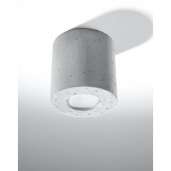 Oswietlenie - plafon beton gu10 orbis sl.0488 sollux lighting 