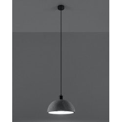Oswietlenie-sufitowe - betonowa lampa wisząca pablito sl.0847 sollux lighting 