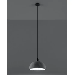 Oswietlenie-sufitowe - betonowa lampa wisząca pablito sl.0847 sollux lighting 